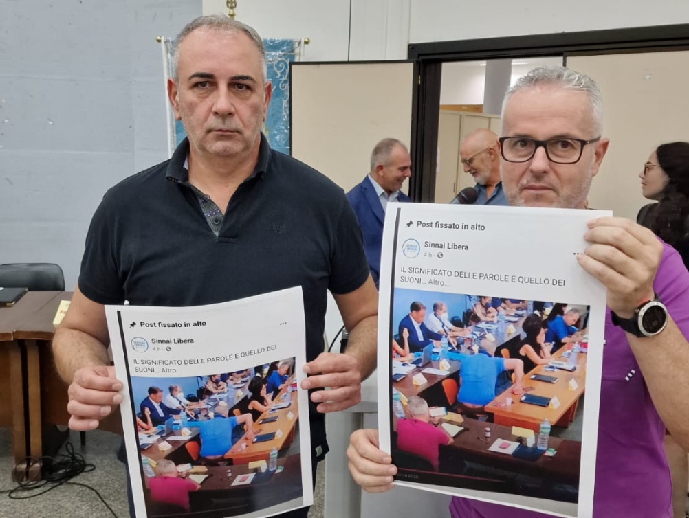 Sinnai, tensione e urla in Consiglio per la foto del lato b dell’assessore