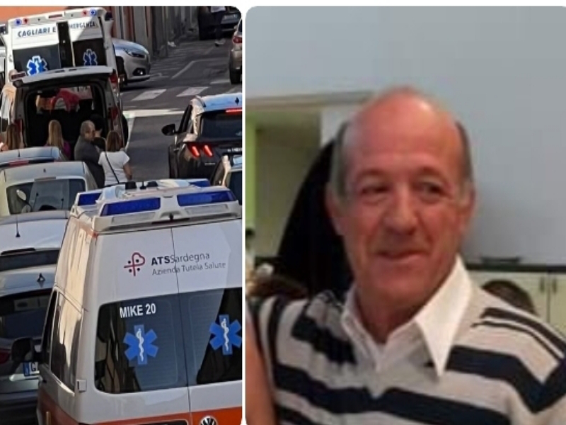 Cagliari, muore accanto al suo taxi mentre discute con alcuni clienti: addio a Salvatore Pani