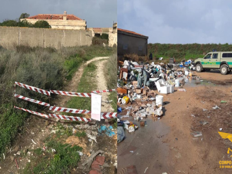 Cagliari, sequestrata a Giorgino una mega discarica vista mare: 4 incivili rischiano il carcere