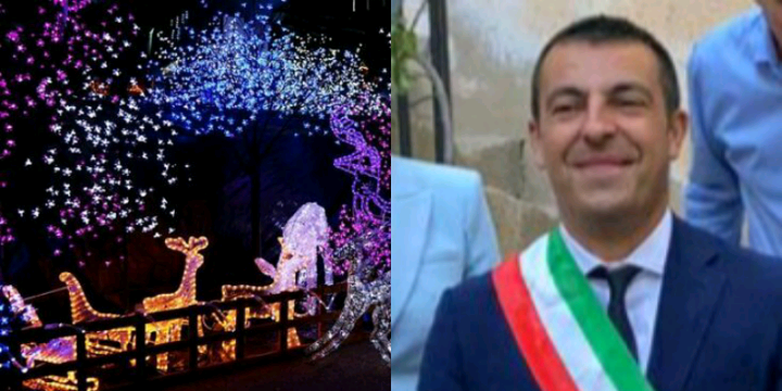 Natale illuminato a Sanluri, ma le luci saranno spente a mezzanotte