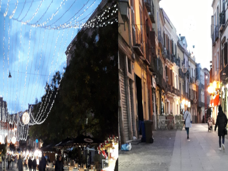 “A Cagliari luminarie semiflop e monopattini e bici che sfrecciano nel Corso”