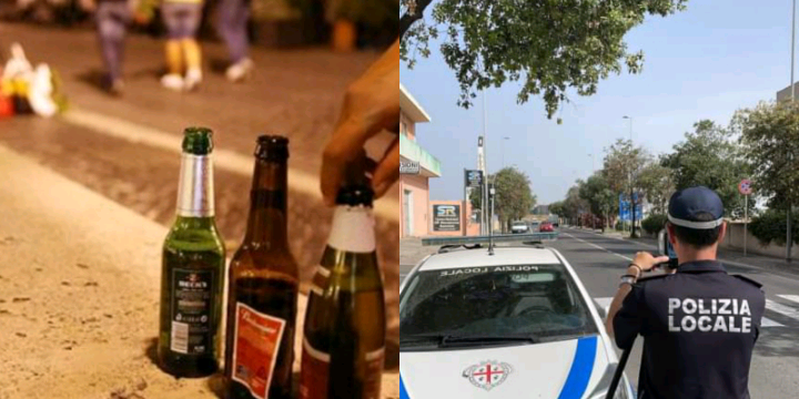 Monserrato, niente alcol fuori dei locali pubblici la notte il giorno dell’ultimo dell’anno