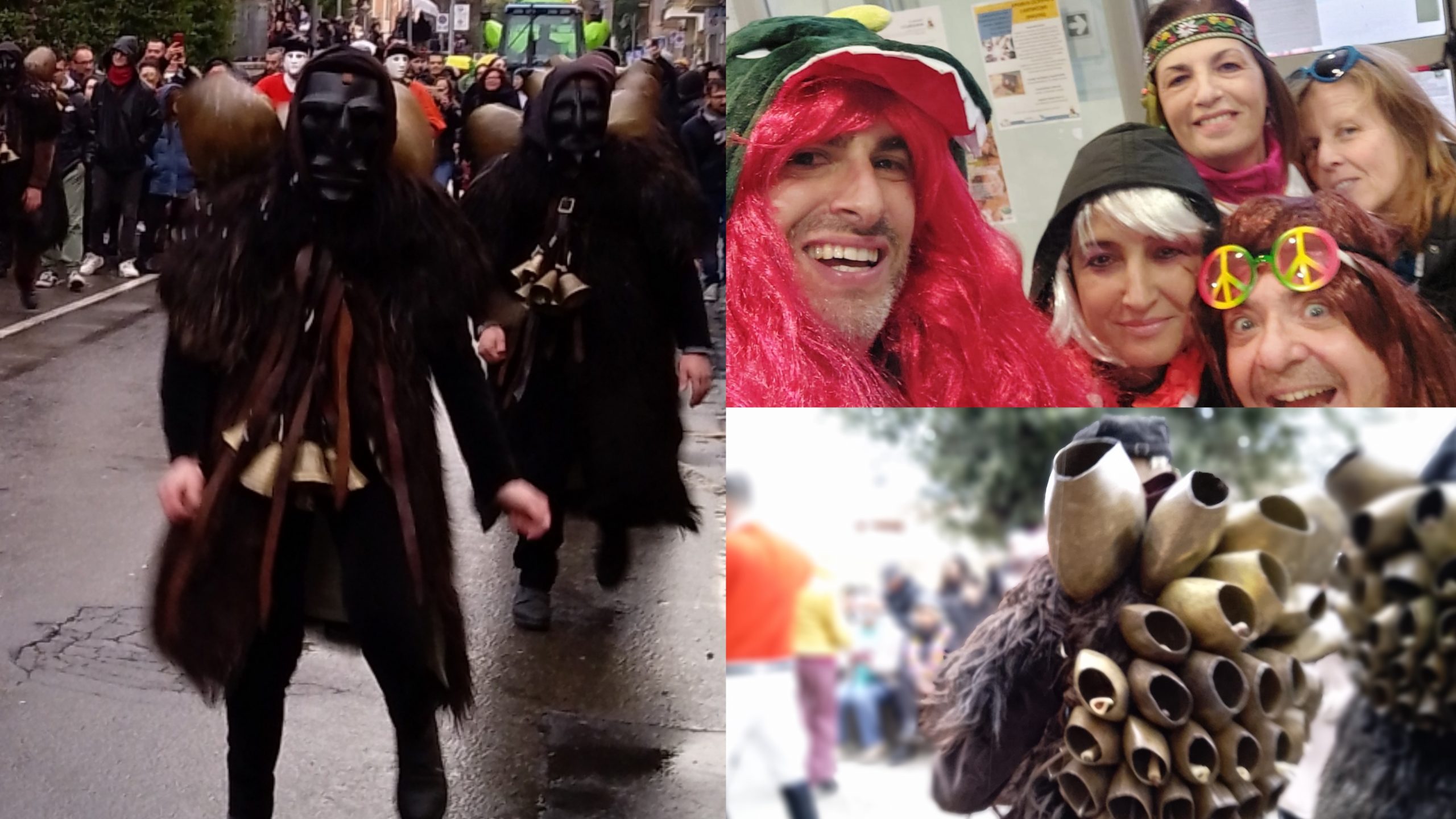 I Mamuthones e Issohadores di Mamoiada incantano Monserrato