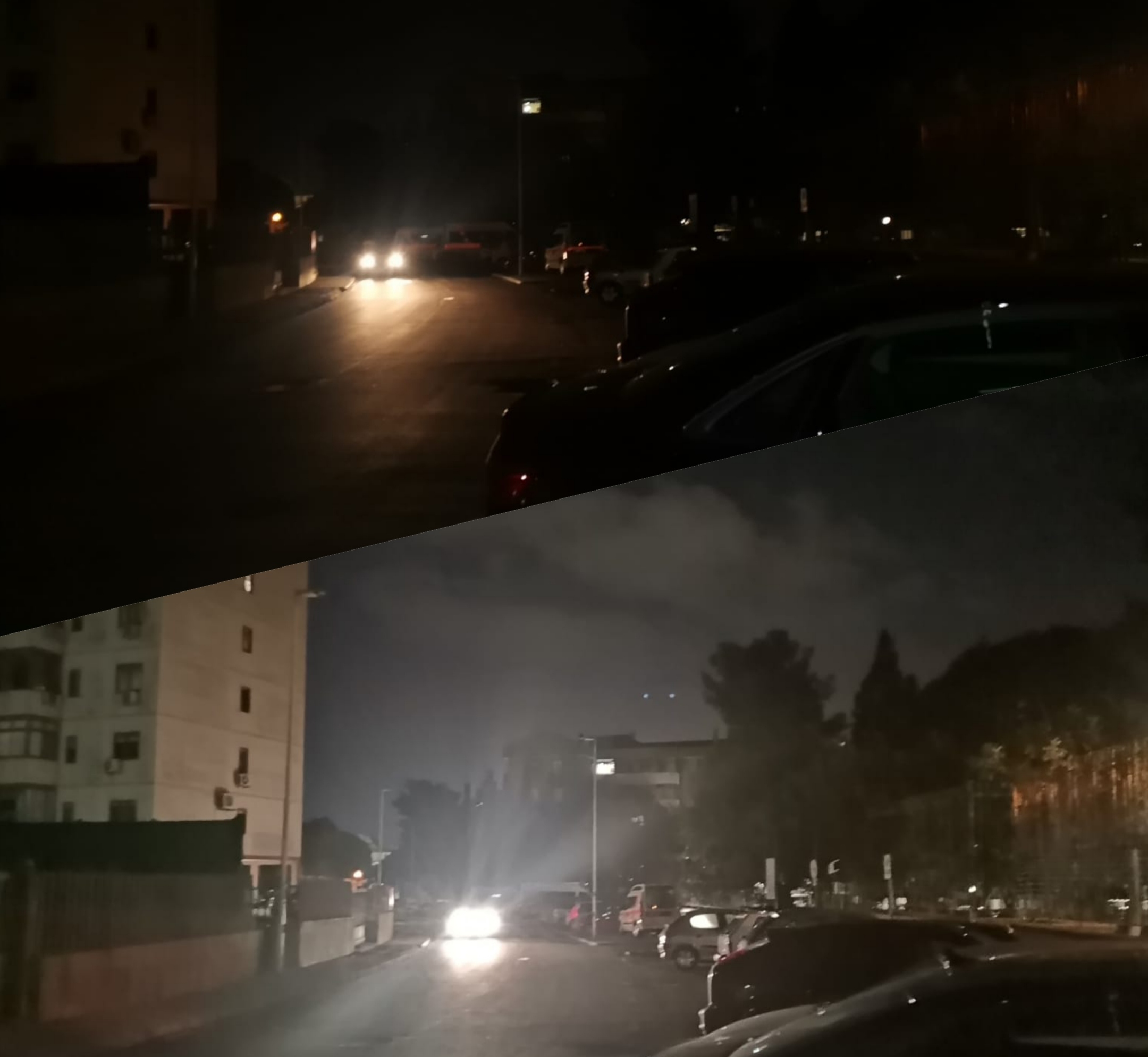 Selargius, strade ingoiate dal buio a Su Planu: “Ennesimo blackout, rischiamo di cadere”