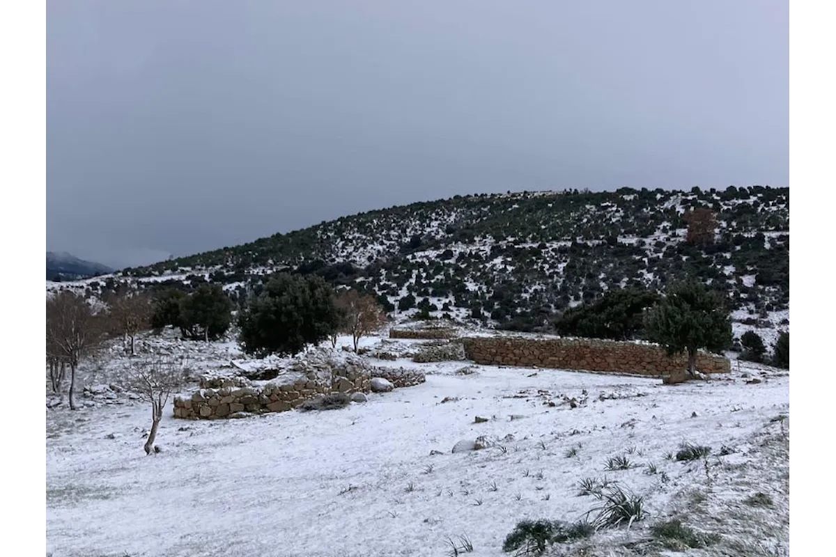 Meteo Casteddu, neve sopra i 500 metri e temperature in calo su tutta la Sardegna