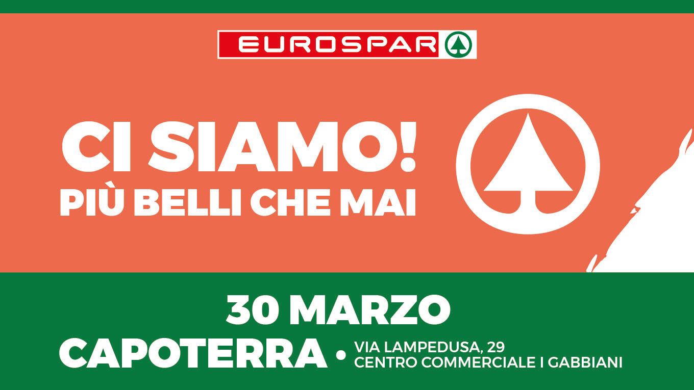 A Capoterra riapre Eurospar, giovedì una grande festa per l’inaugurazione