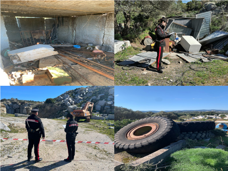 Scempio in Sardegna, cave di granito trasformate in discariche e piene di rifiuti tossici