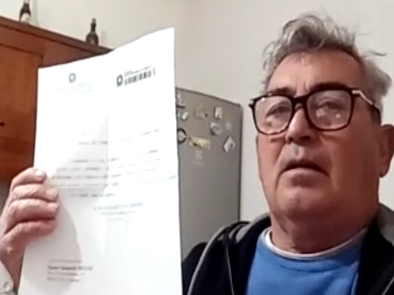 Disoccupato da 15 anni, il dramma di un cinquantottenne sardo: “Ho scritto anche a Mattarella”