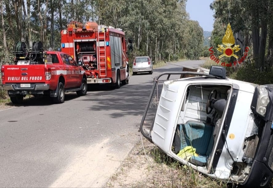 Incidente a Castiadas, un ferito trasportato in ospedale dall’elisoccorso