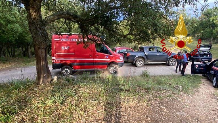 Genovese si perde vicino al nuraghe di Orotelli, salvato dai vigili del fuoco e dal 118