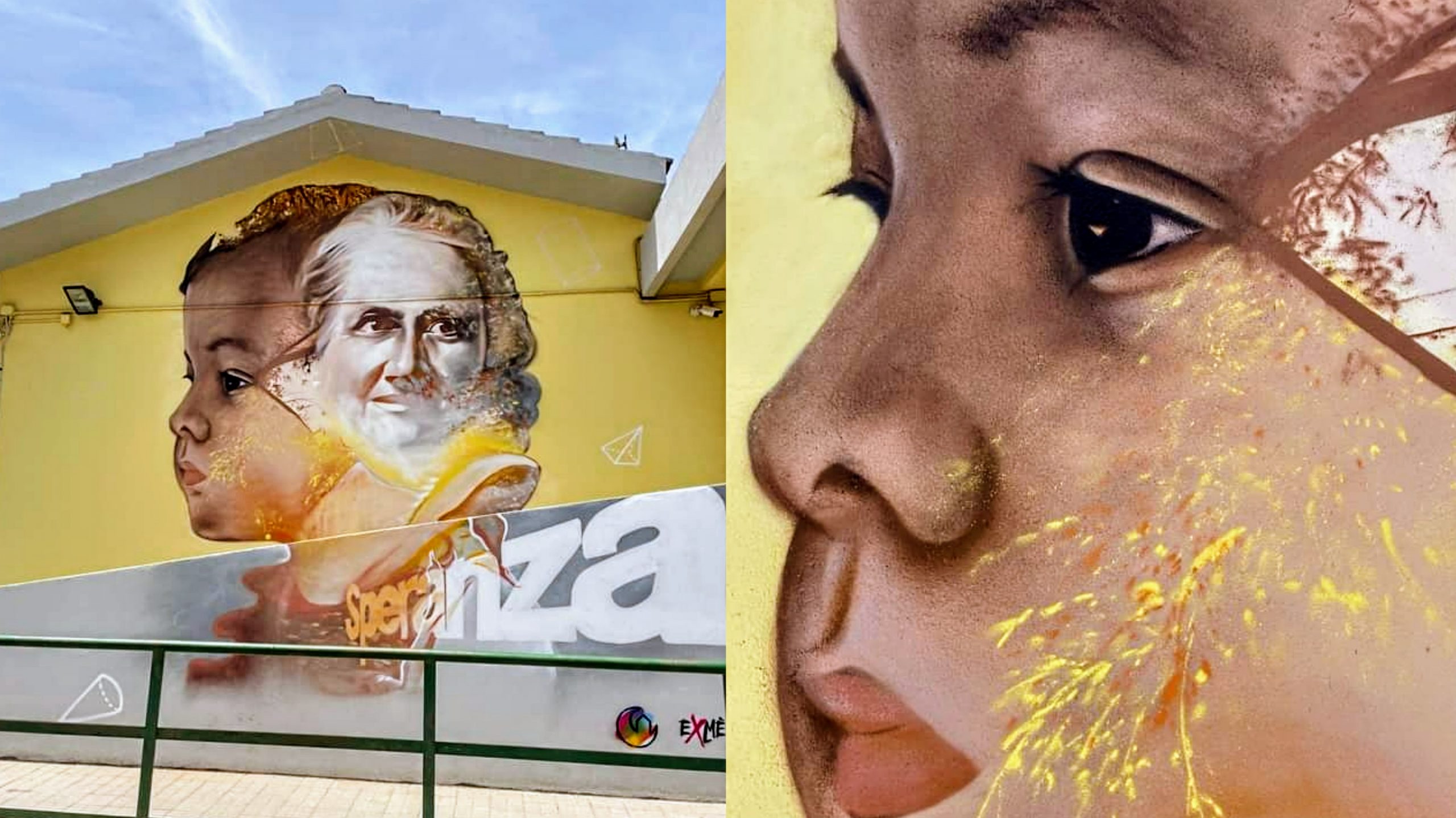 “Speranza” a Capoterra, dedicata alla Montessori l’ultima opera di Manu Invisible