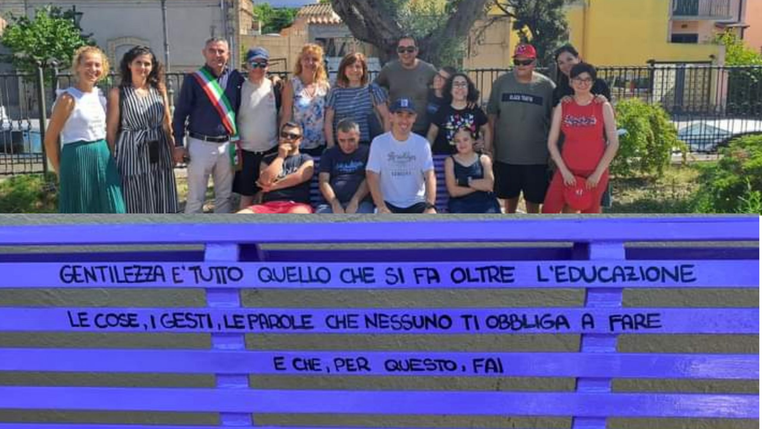 Il dono per Settimo: arrivano le “panchine della gentilezza”