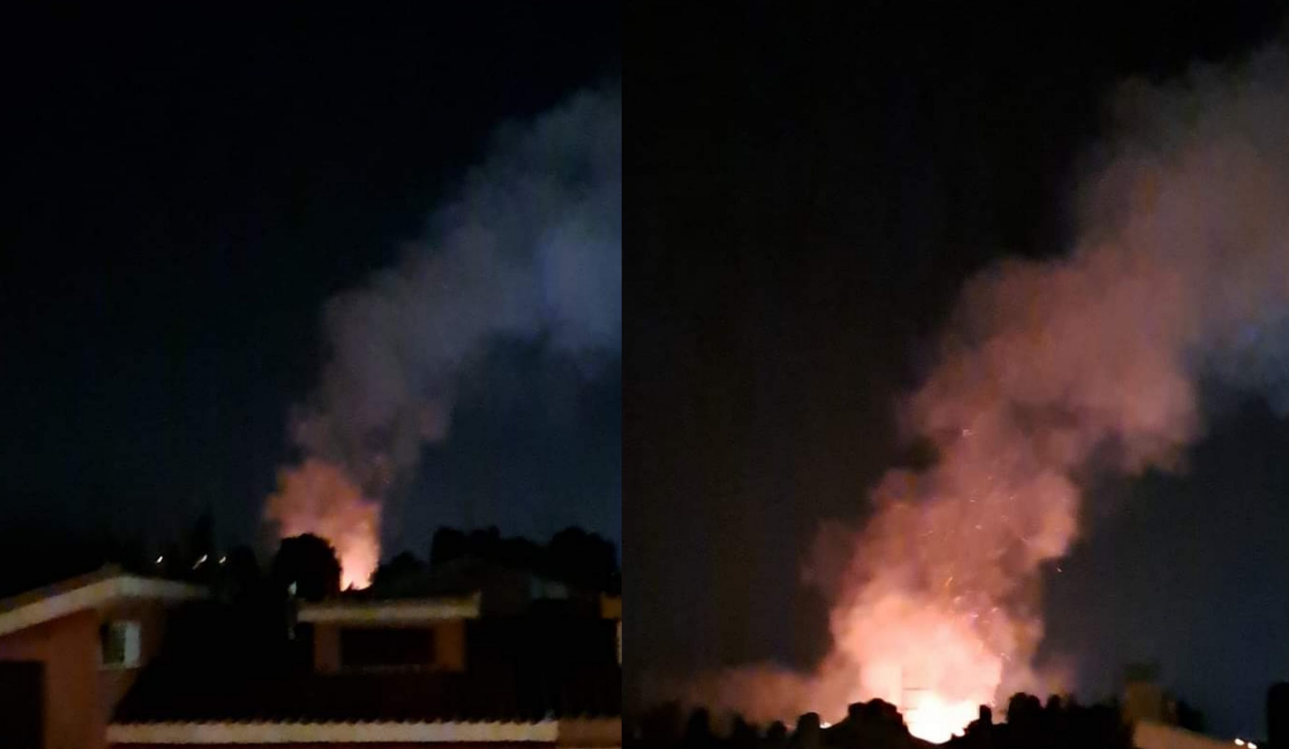 Follia a Capoterra, sparano un razzo di segnalazione e scoppia un incendio: “Stupidità umana senza limiti”
