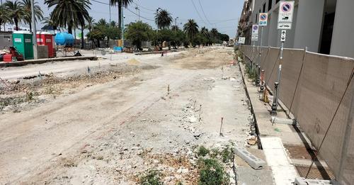 Cagliari, dopo due mesi di stop ripartono i lavori in via Roma: “Recupereremo il tempo perso”