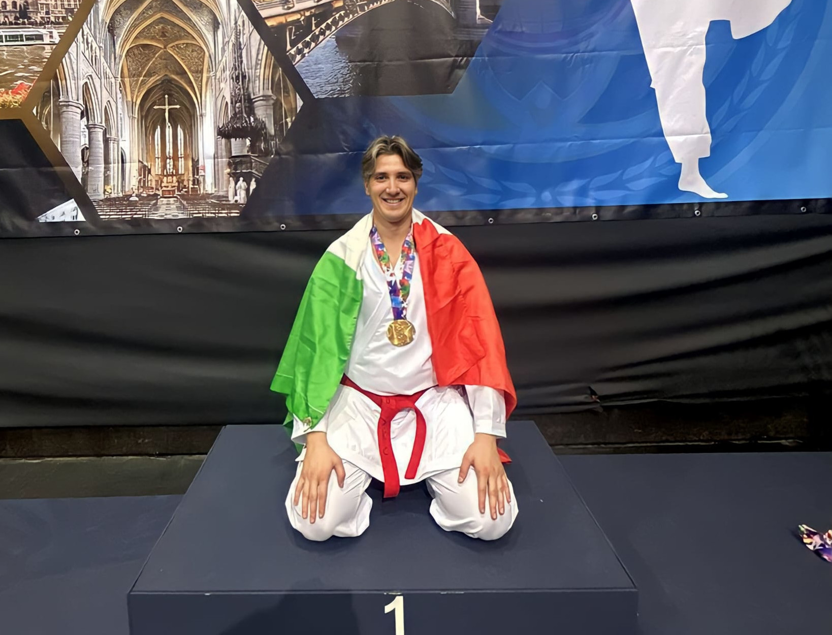 Sardegna d’oro nel karate, Gino Melis trionfa ai campionati europei: grande festa a Quartucciu