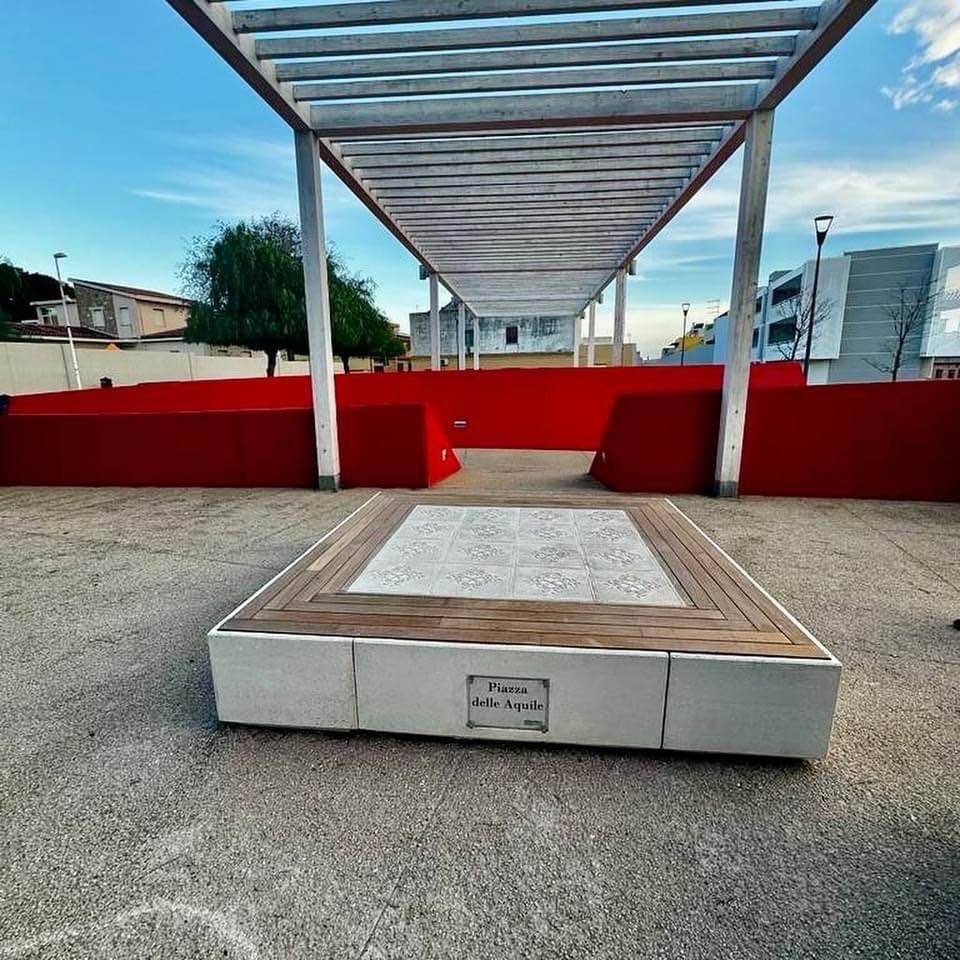 Cagliari, devastata dai vandali e restituita ai cittadini: inaugurata piazza delle Aquile a Pirri