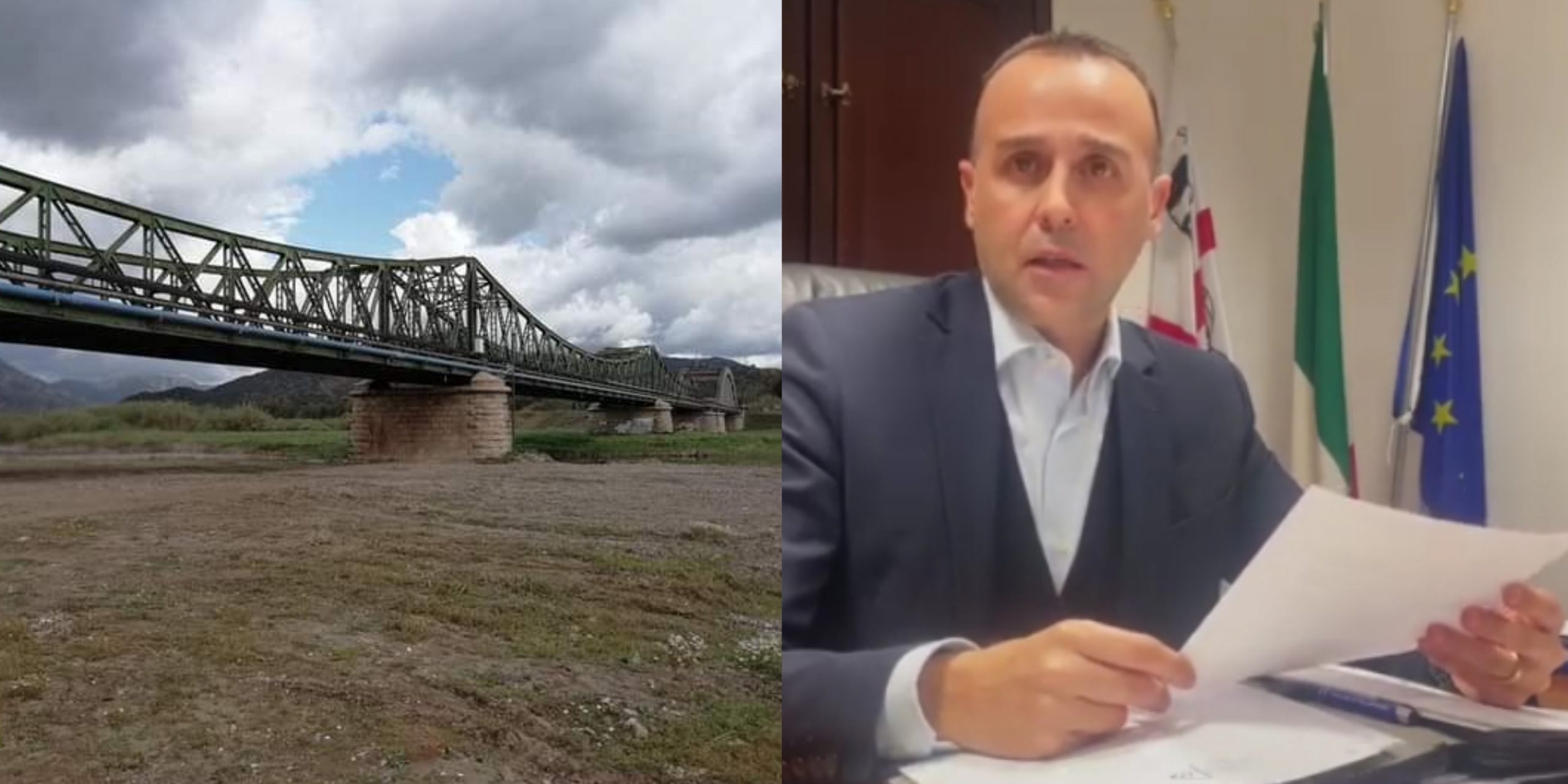 Anche gli studenti di Muravera alla manifestazione contro la chiusura del ponte a Villaputzu
