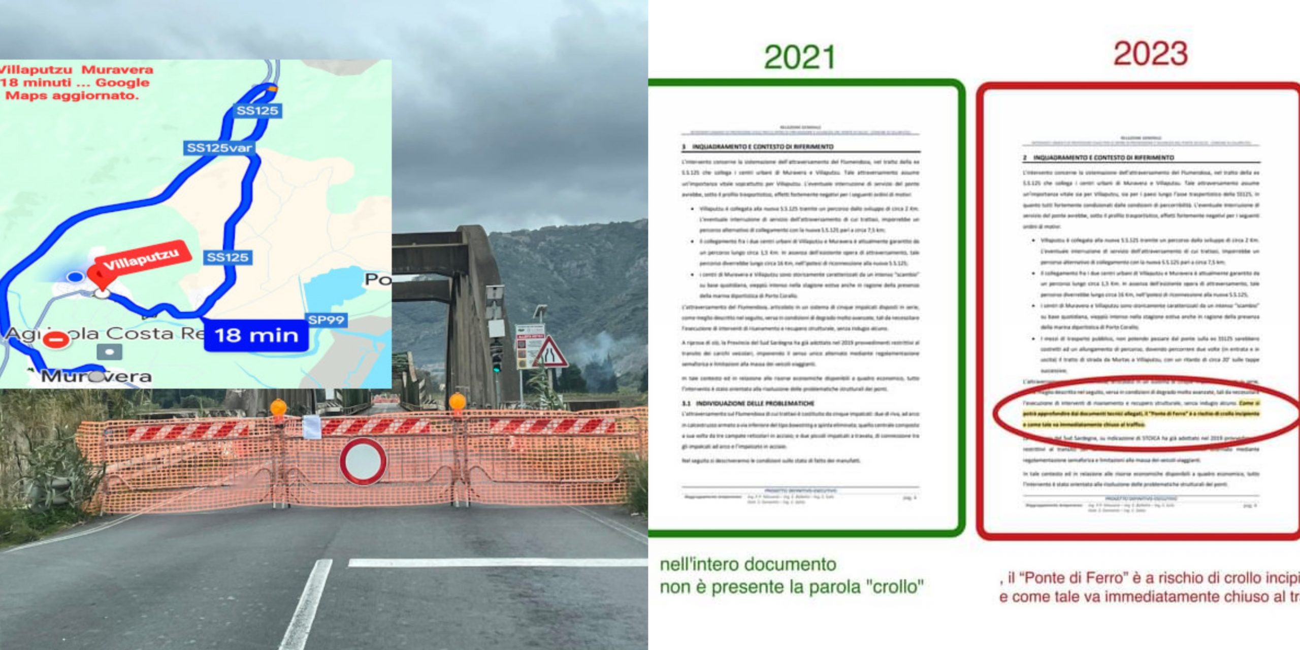 Villaputzu, il ponte di ferro a rischio crollo? “Informazione non pervenuta”