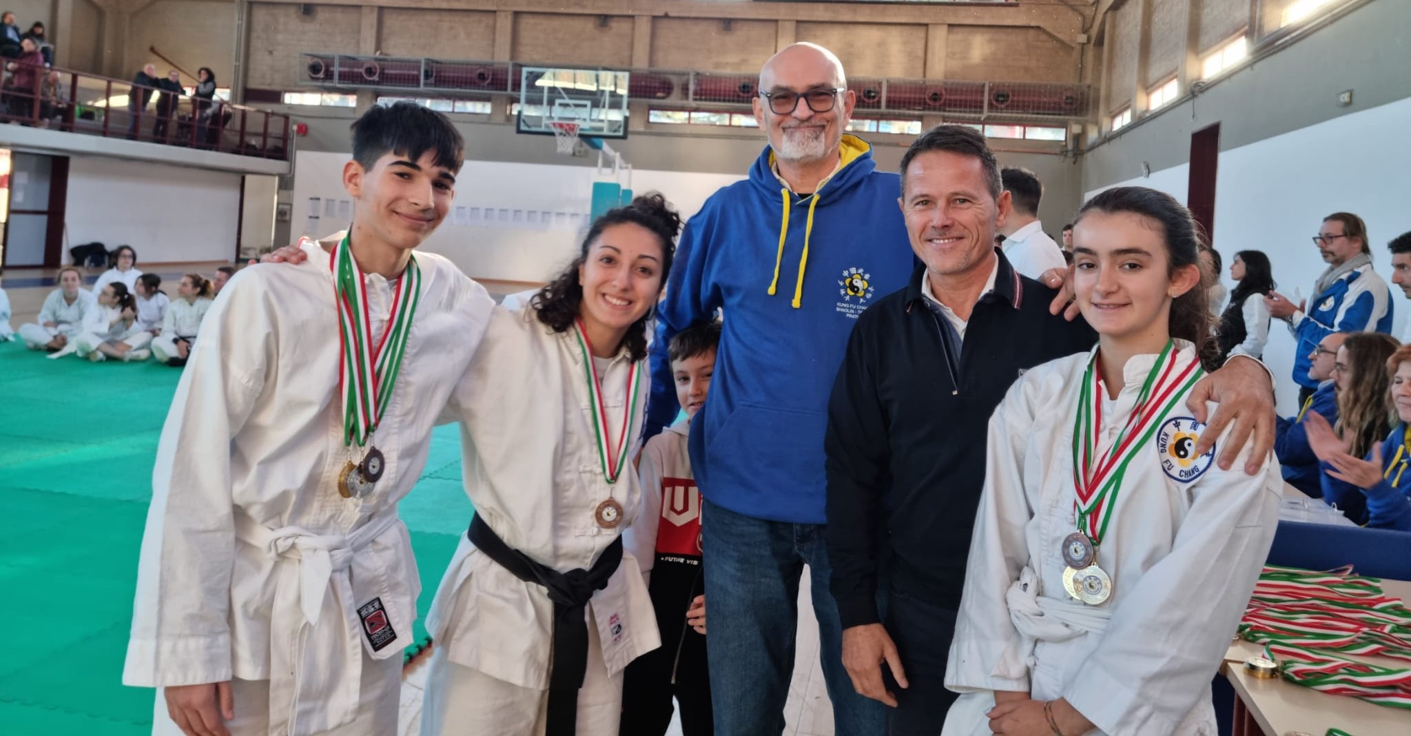 Quartu Sant’Elena, sul podio nazionale i piccoli campioni del kung fu