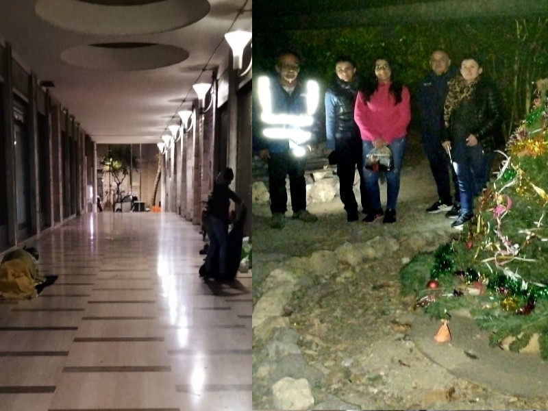 Musicisti laureati e camerieri i nuovi poveri di Cagliari: “Le luci delle feste non riempiono le pance, serve cibo”