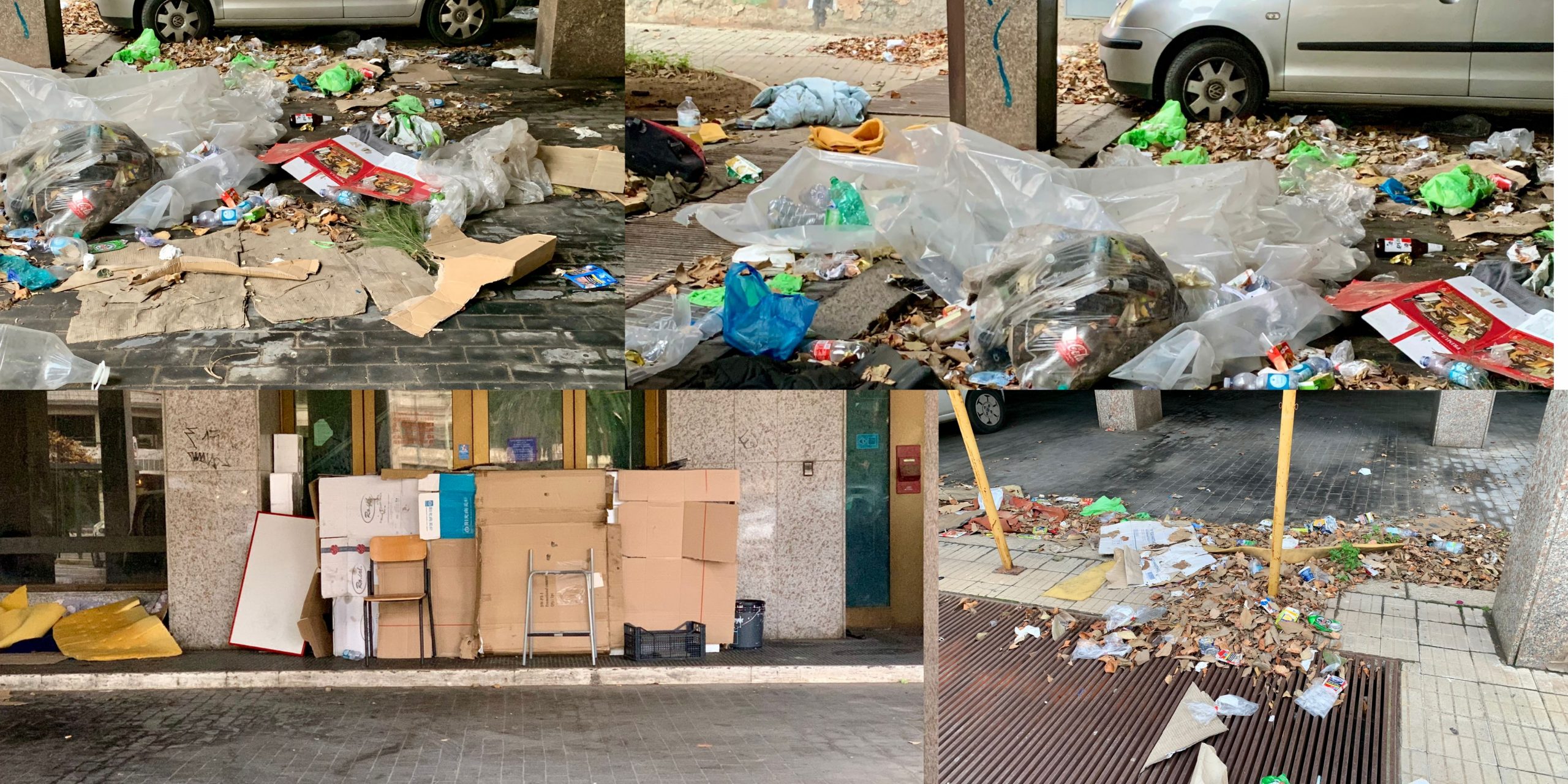 Cagliari, una discarica a cielo aperto in viale Bonaria