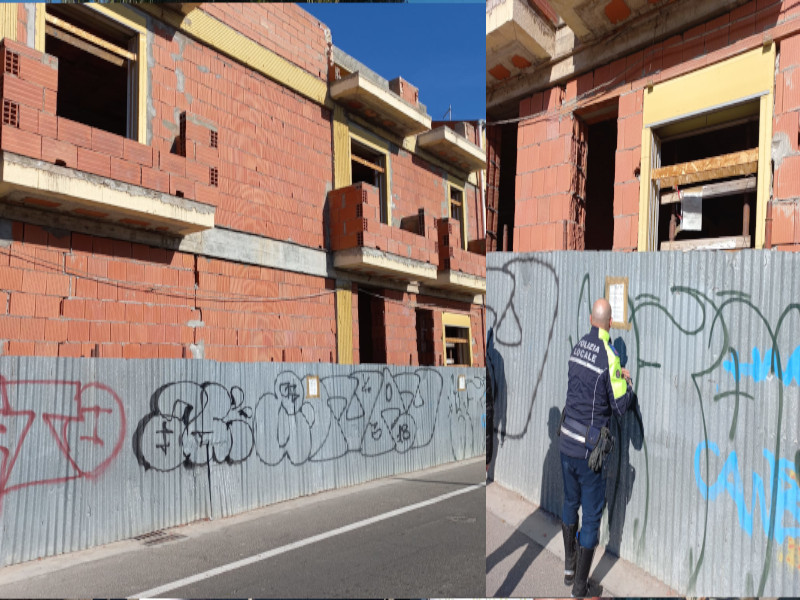Cagliari, cemento e mattoni oltre i limiti: palazzina di 3 piani sotto sequestro in via del Risorgimento
