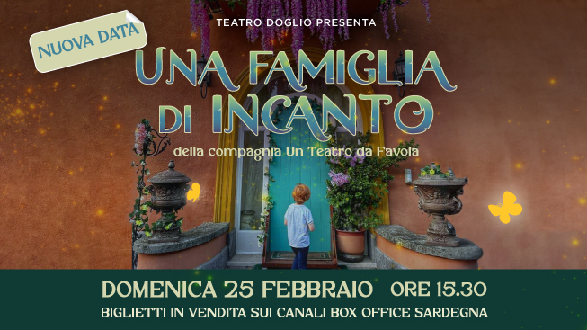 La Rassegna “Una Cagliari da Favola” continua ad incantare il Teatro Doglio