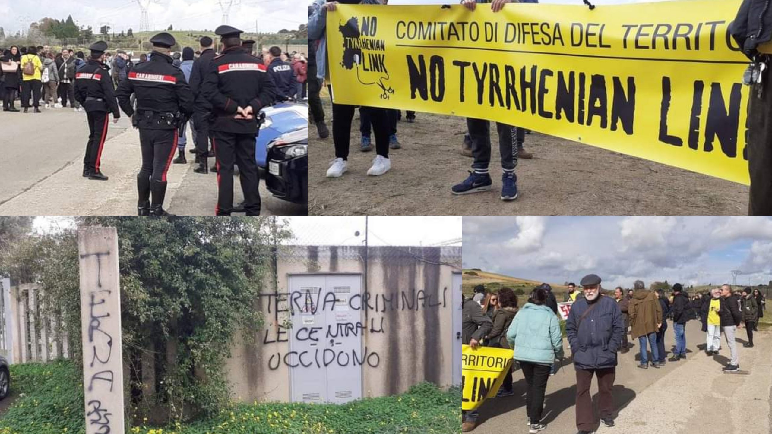 No al Tyrrenian Link, la protesta dilaga a Selargius