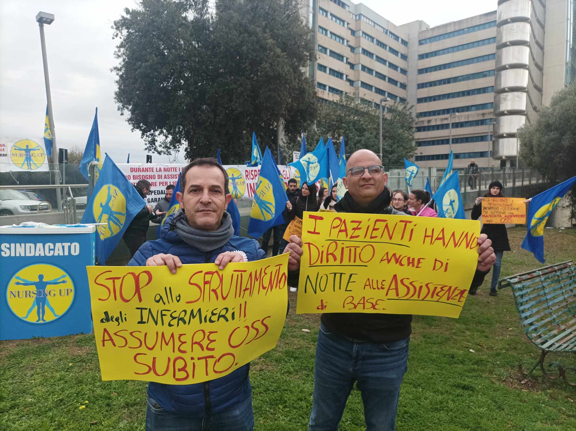 Cagliari, al Brotzu zero Oss nei turni notturni: “Infermieri costretti a fare salti mortali per lavare e vestire i pazienti”
