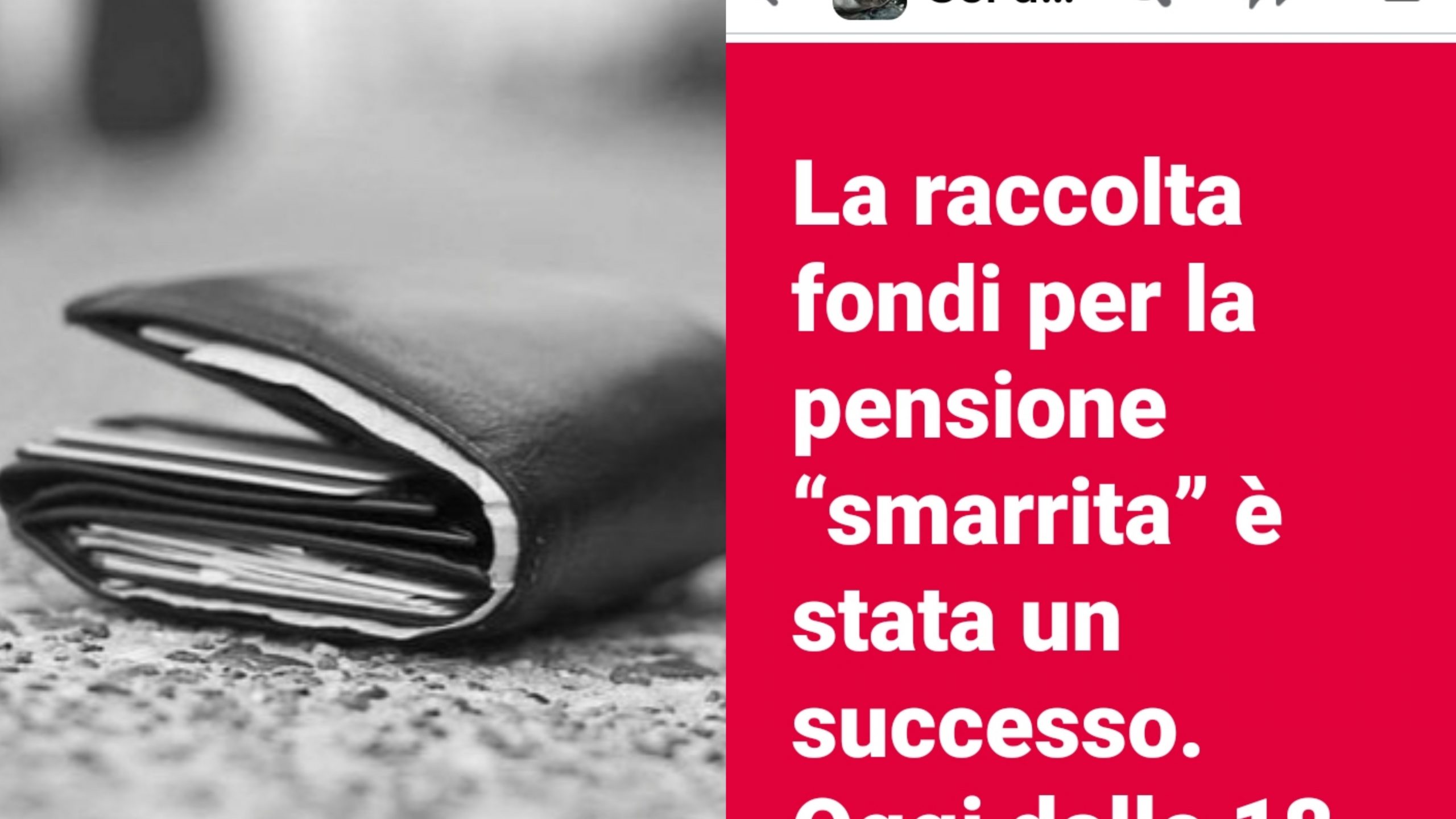 Perde il portafoglio che contiene la pensione di invalidità, scatta la solidarietà a Nuoro
