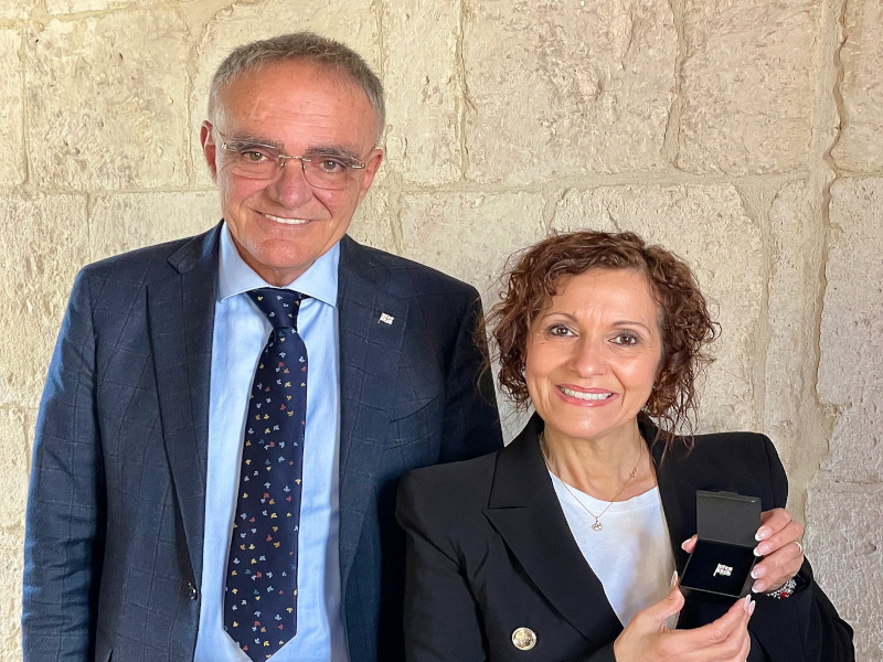 Quartu, Milia incontra la superstar Diana Puddu: “Ho celebrato il suo matrimonio, è una nostra ambasciatrice”