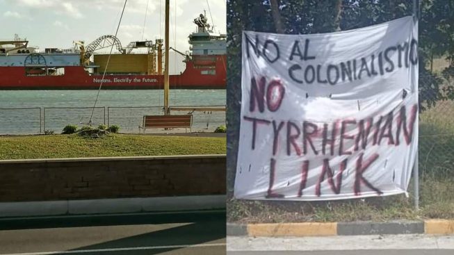 Thyrrenian link, in 400 da tutta la Sardegna per dire no al cavo sottomarino