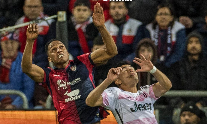 Cagliari-Juventus 2-2, il sogno grandioso rossoblù si ferma solo con l’autogol di Dossena