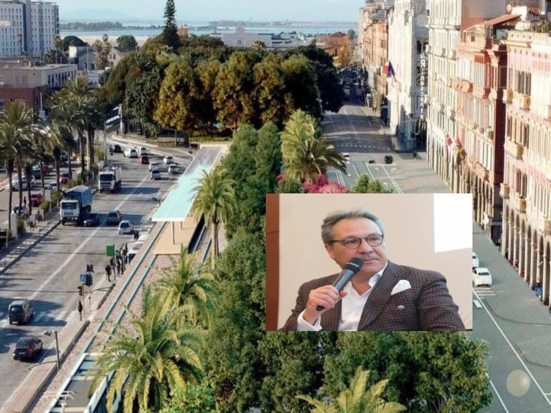 Giuseppe Farris a Radio Casteddu: “Il bosco in via Roma porterà sbandati e delinquenti, va eliminato dal progetto”