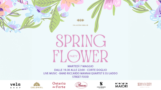 Palazzo Doglio celebra il ritorno della primavera con lo Spring Flower Party!