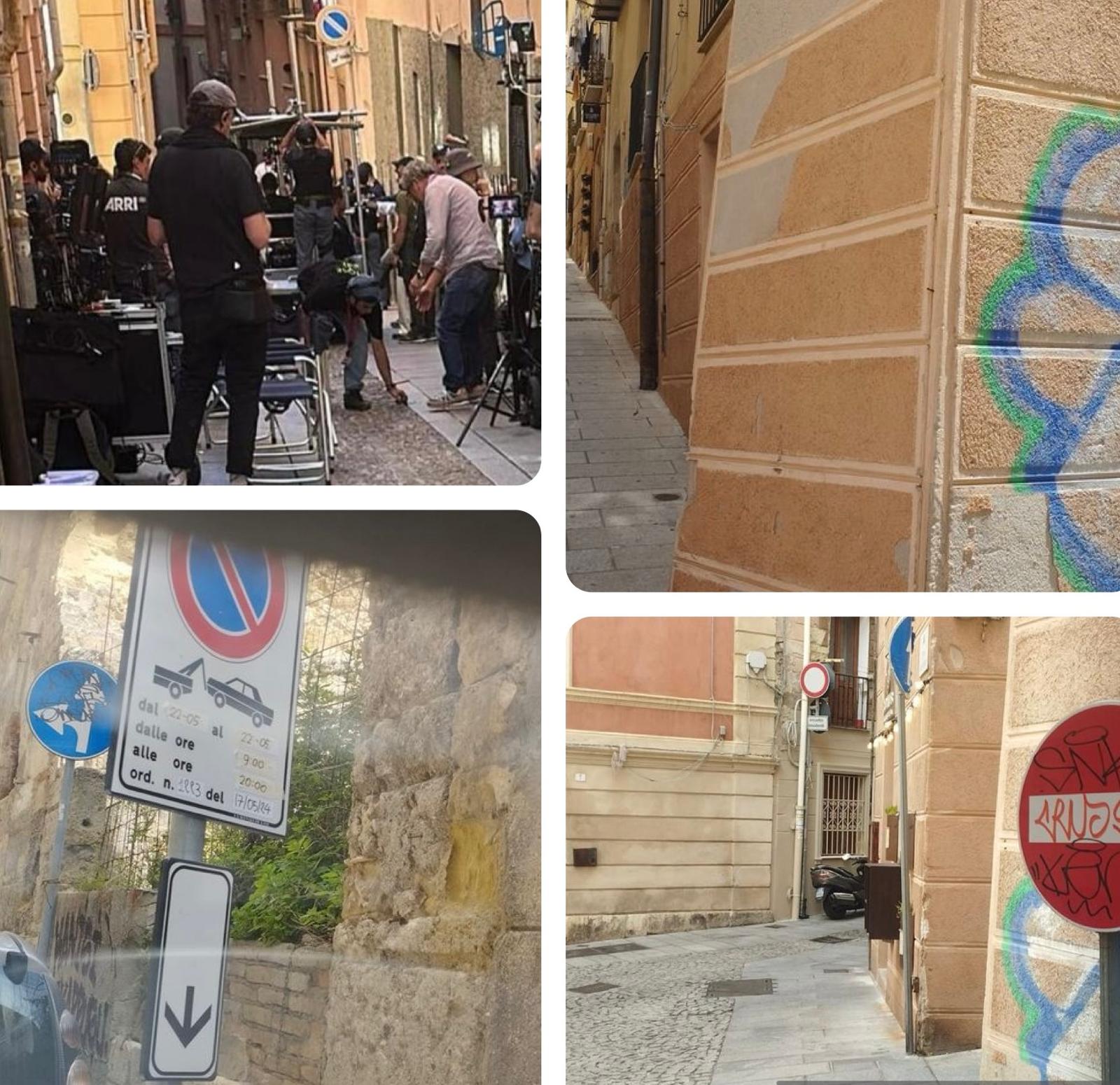 Cagliari, transennopoli a Castello trasformata in un set fra sporcizia e abbandono