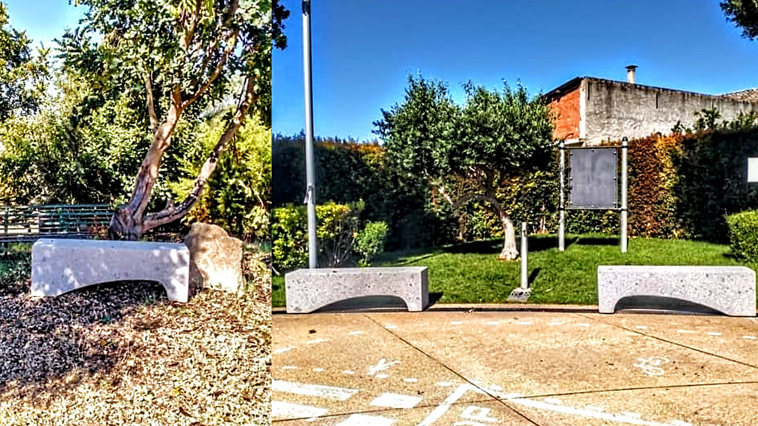 Serrenti, le panchine si trasformano in sculture