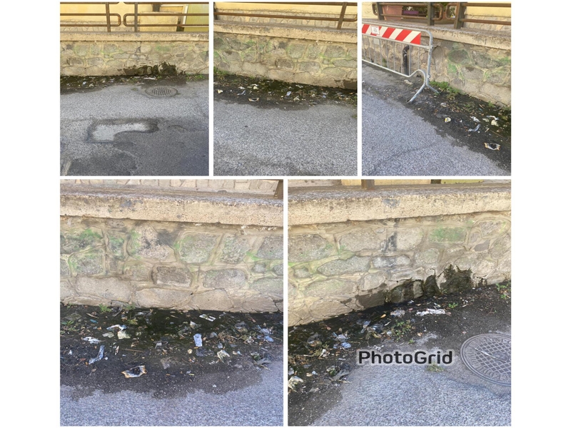 Cagliari, i dimenticati di via Ardenne: “Da un anno circondati dall’acqua puzzolente di una fogna”