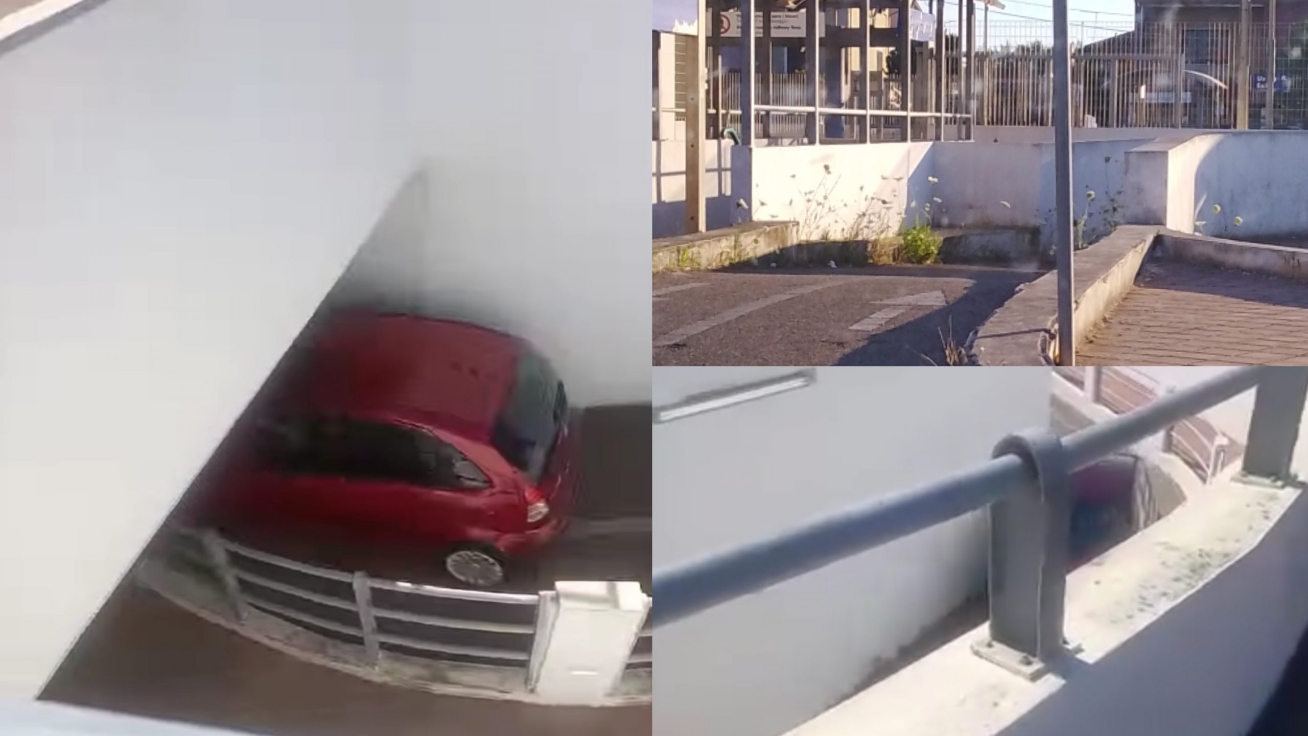 Allarme a Serramanna: auto nel sottopasso riservato alle biciclette