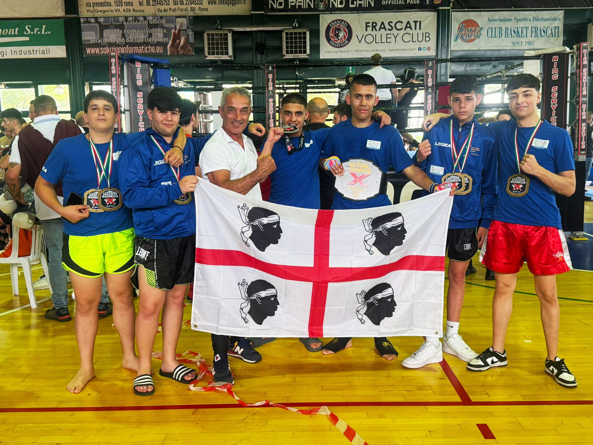 I piccoli grandi campioni dello spazio fitness di Serdiana: vittoria nazionale nel kick boxing
