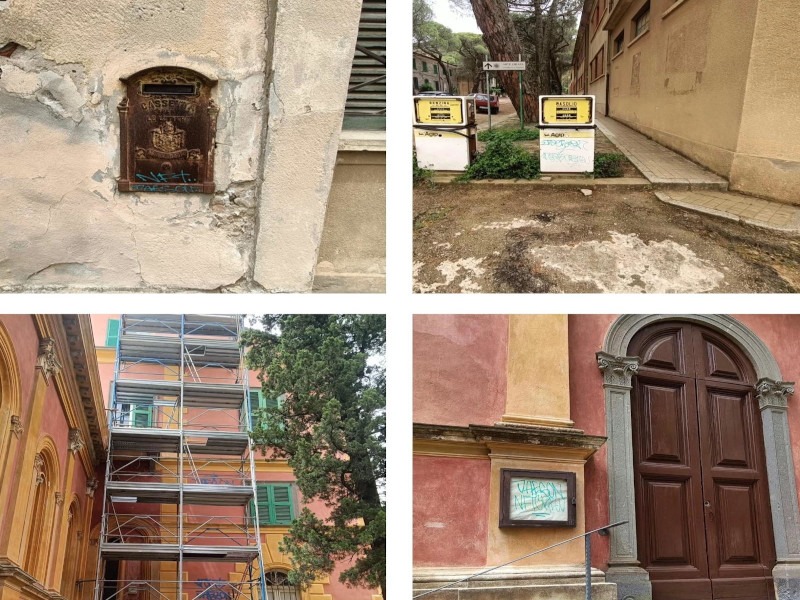 A Montevecchio vandali in azione, distrutta anche la cassetta della posta dell’800 riportata a casa 15 anni fa