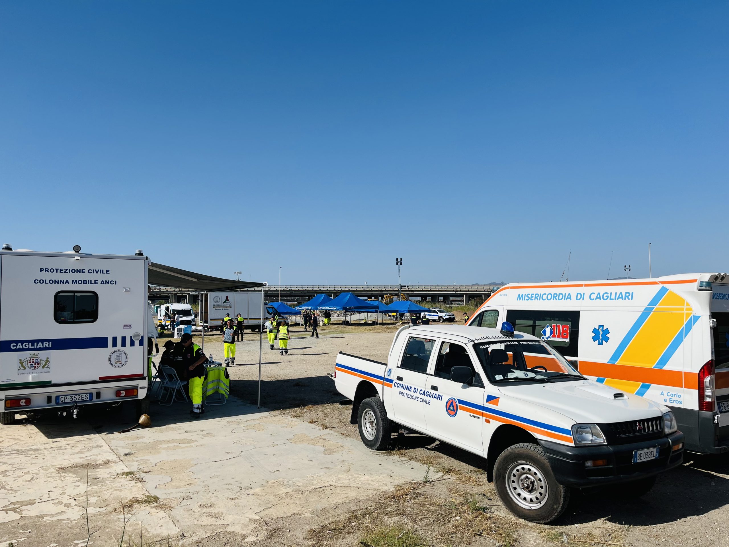 Maxi esercitazione a Cagliari in via San Paolo: prove di risposte tempestive in caso di emergenze
