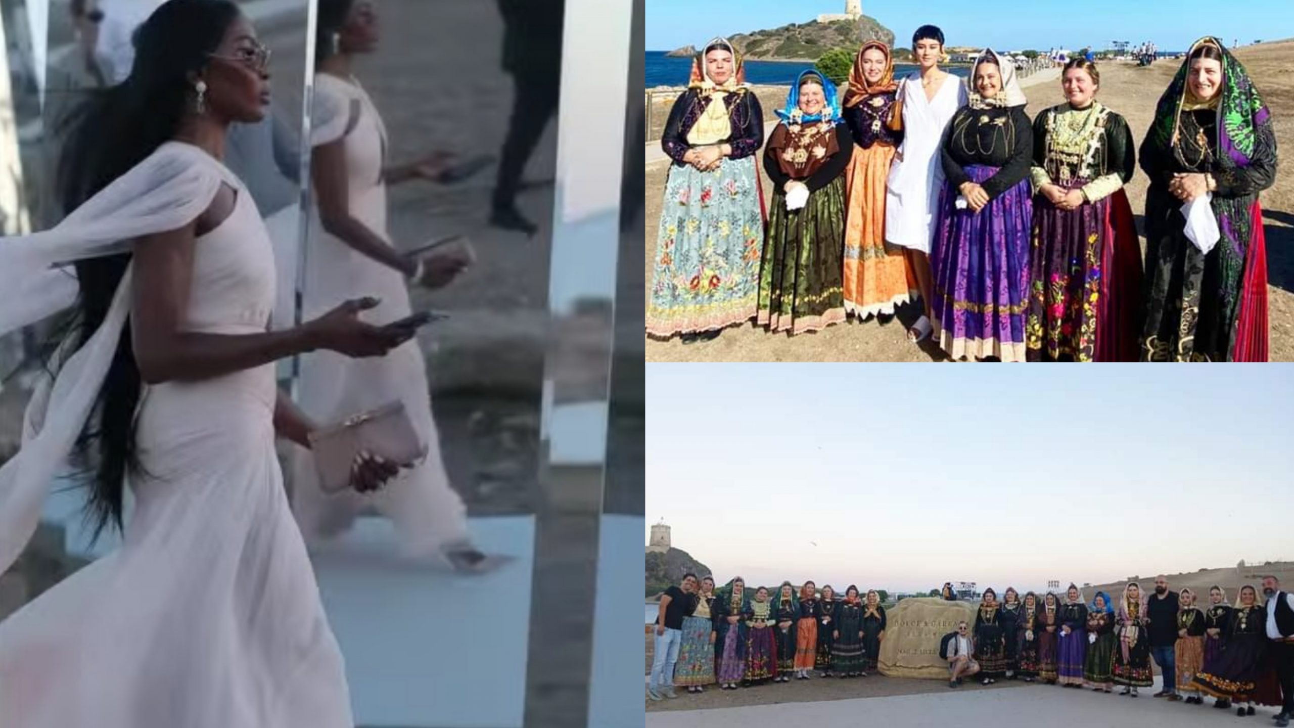 Nora, ad accogliere gli ospiti di Dolce e Gabbana i colori e le forme degli abiti tradizionali sardi di Maracalagonis