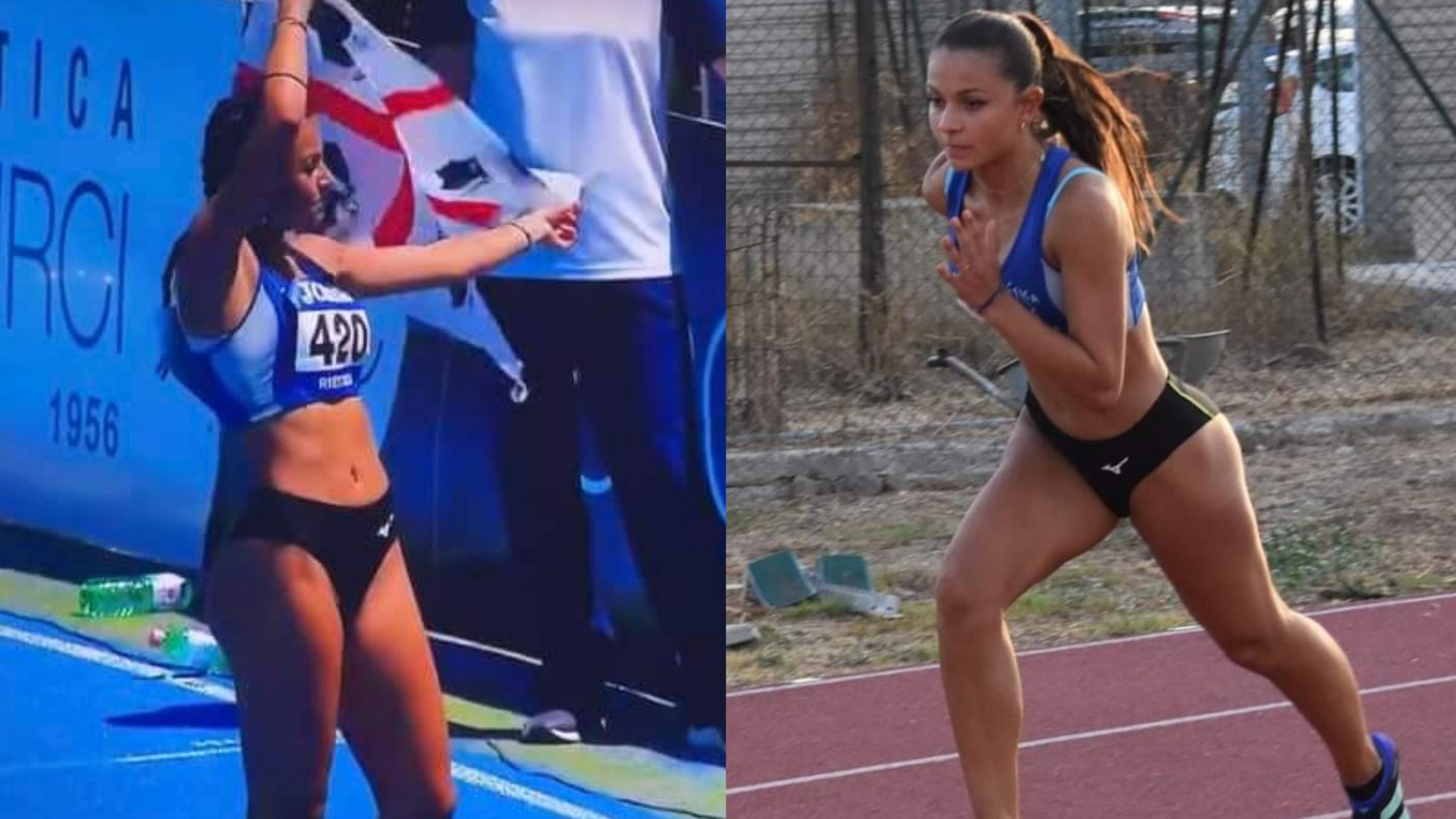Assemini, Elisa Marcello campionessa italiana: ha conquistato il primo posto nella  juniores 200 metri
