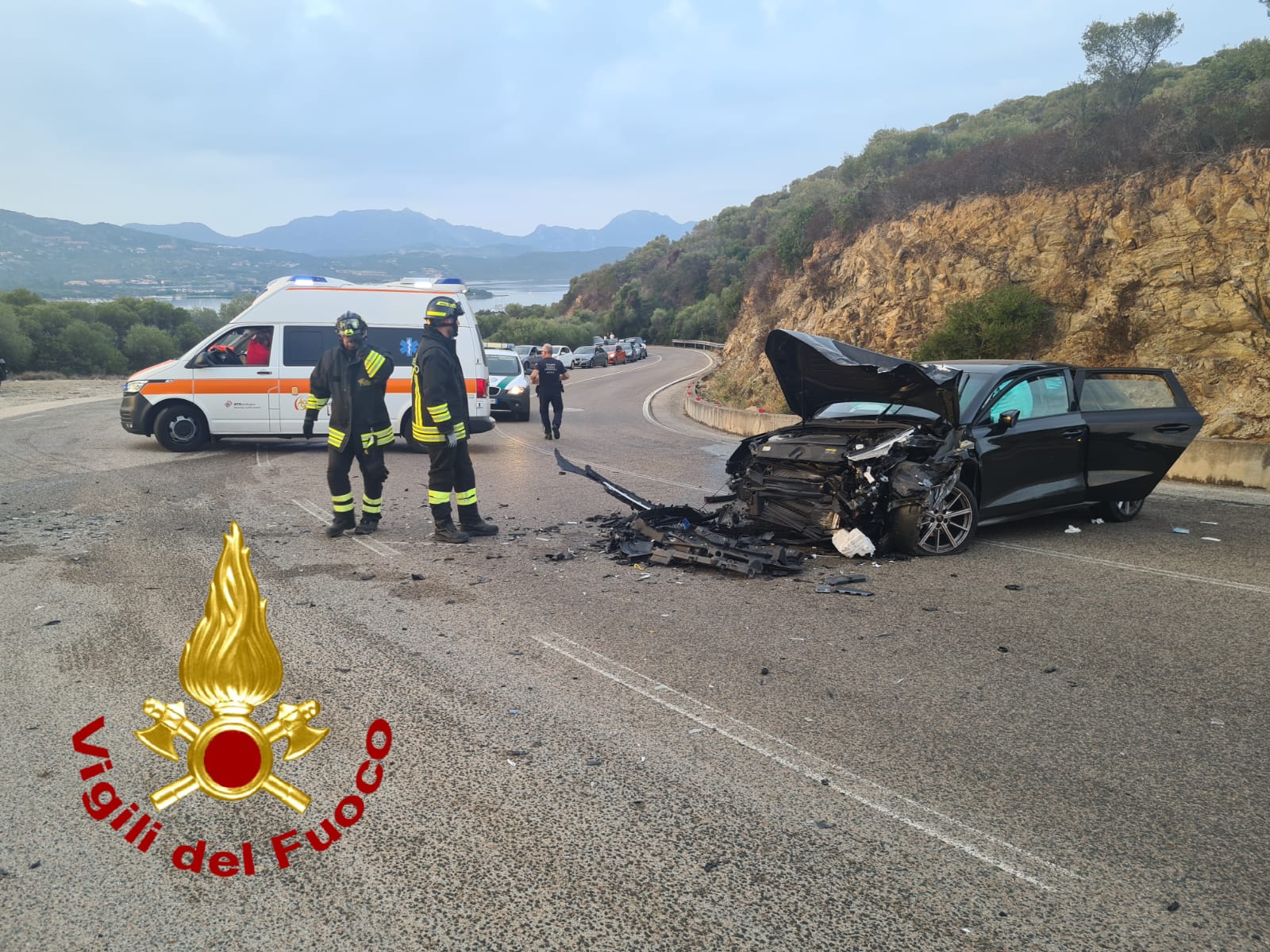 Frontale all’alba a Portisco, ferite 4 giovanissime e l’uomo alla guida dell’altra auto