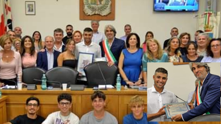 Monserrato, una targa ricordo per il grande Gabriele Catta: 100 km a nuoto contro il cancro