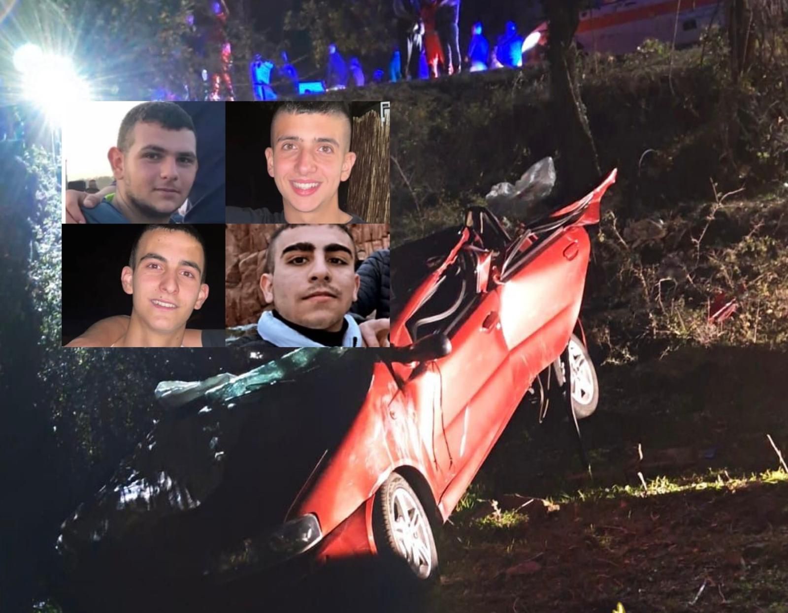 Strage di Fonni, la Sardegna sotto choc piange i quattro giovanissimi morti dopo il volo con l’auto nella scarpata