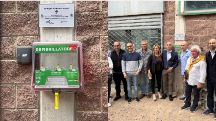 Teulada comune cardio protetto con un nuovo defibrillatore