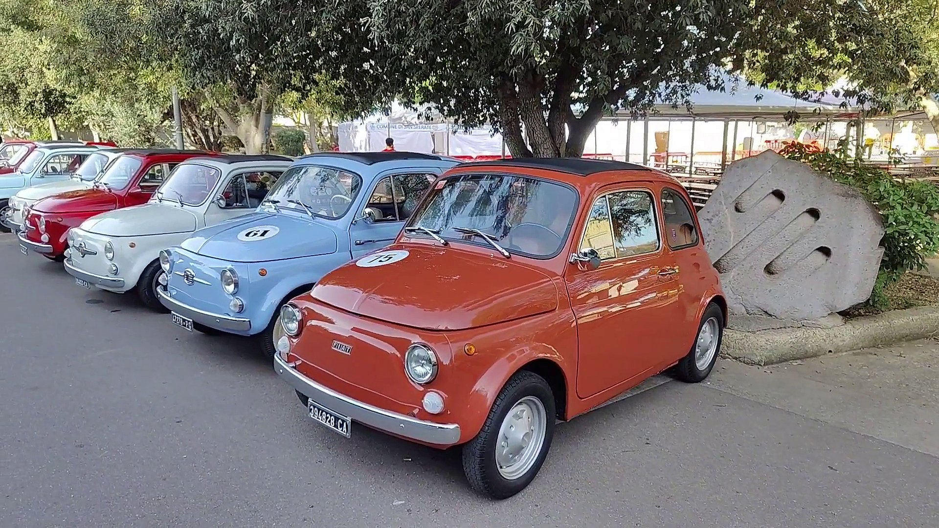 San Sperate, straordinario successo per il 7° Raduno Fiat 500 e auto d’epoca