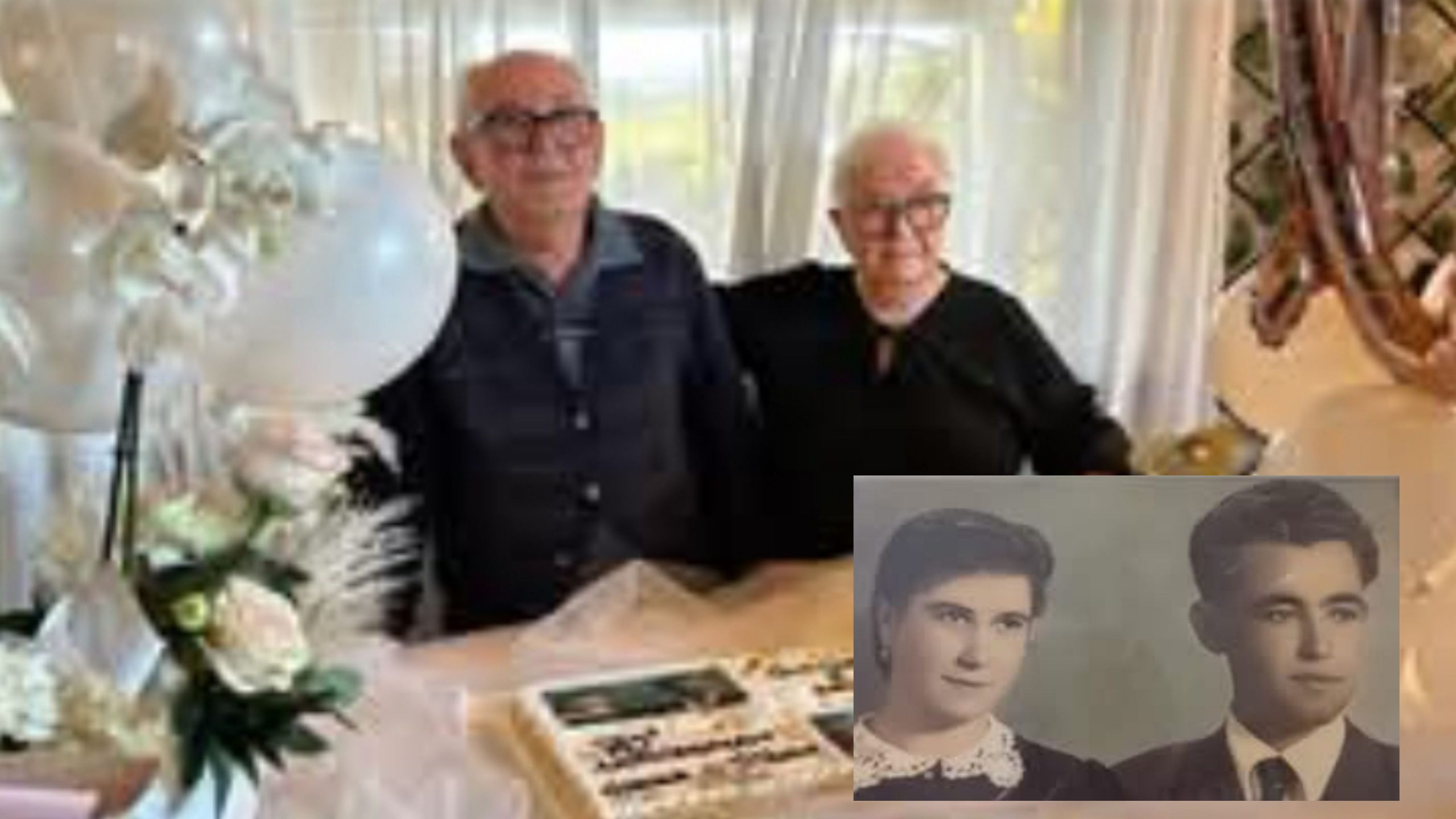Masainas, 70 anni di matrimonio per Giovanni e Adelina